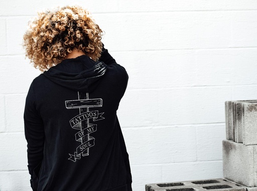 [TMSBZU42] Tattoos of My Soul, Black Zip-Up